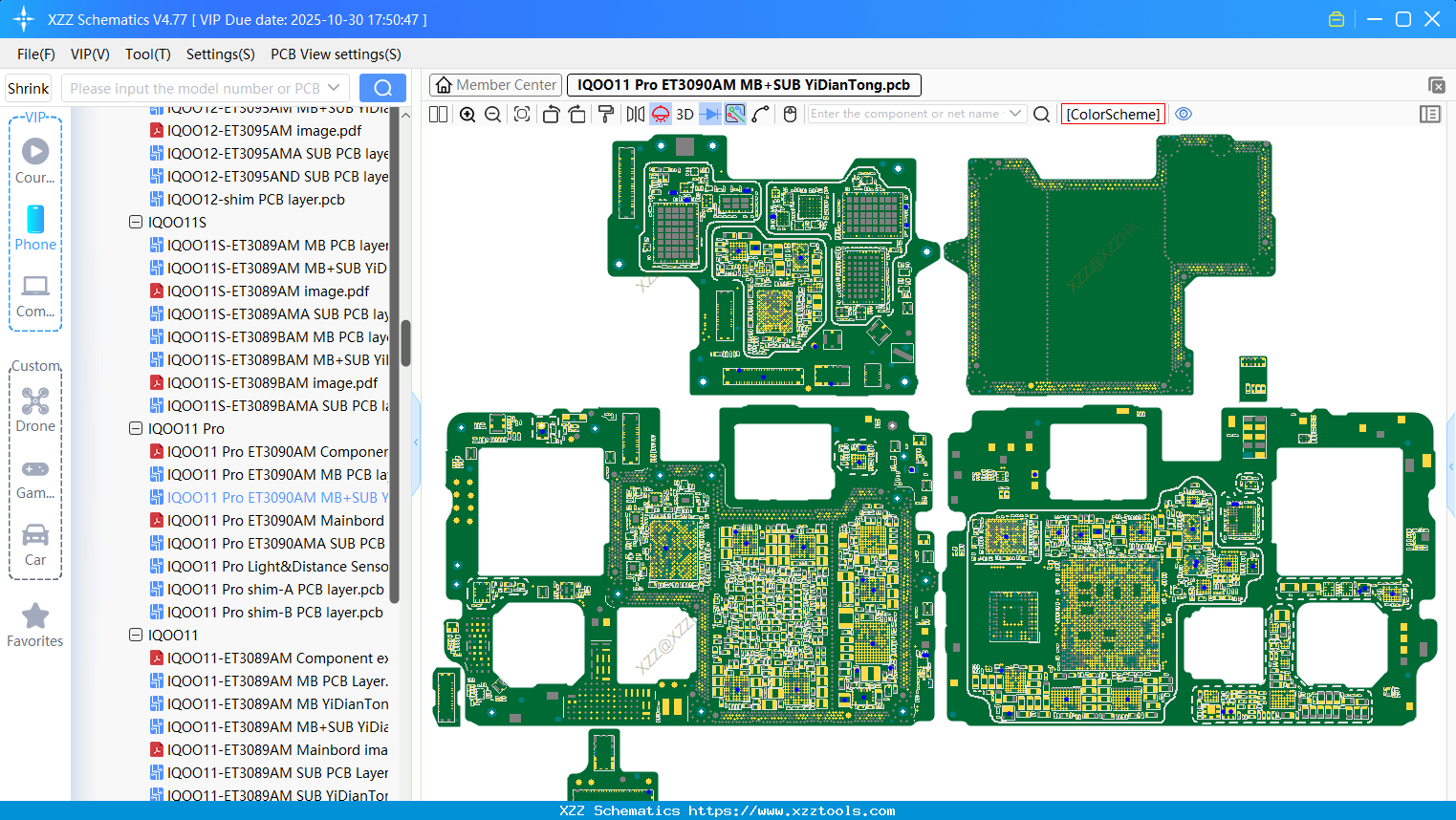 VIVO IQOO11 Pro ET3090AM MB+SUB bitmap